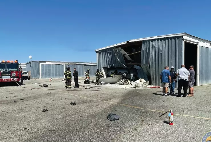 Watsonville California choque aviones muertos