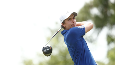 Carlos Ortiz está en sexto lugar del Byron Nelson