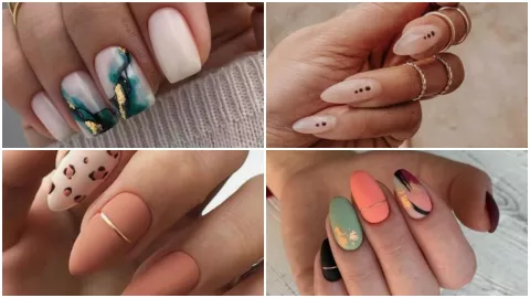 Cortas o largas, estas uñas se ven preciosas