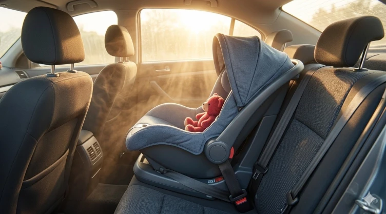 Ola de calor en México: El riesgo invisible para un bebé dentro de un auto, puede aparecer en minutos