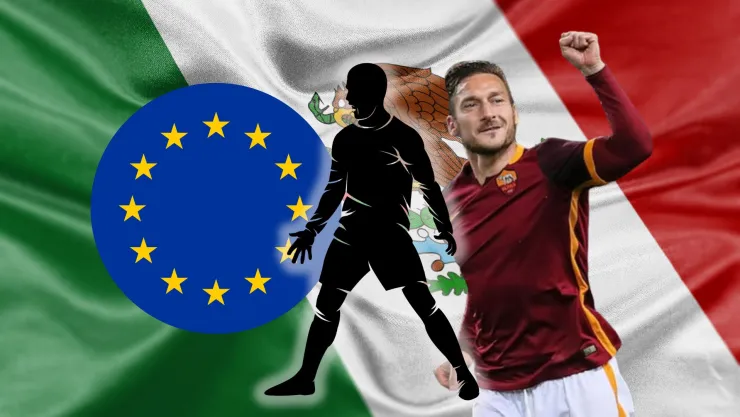 Totti pudo ser su compañero, pero no logró quedarse en Europa y regresó a la Liga BBVA MX.