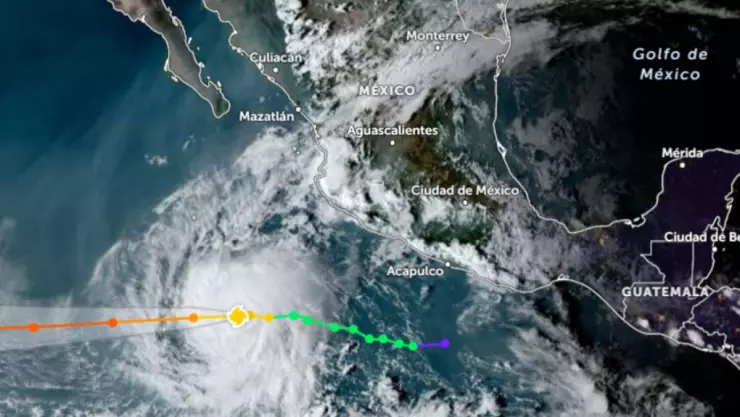 Sigue EN VIVO la trayectoria del Huracán Kristy ¿Qué estados afectará?