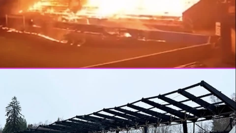 estadio prendió fuego Haka FC