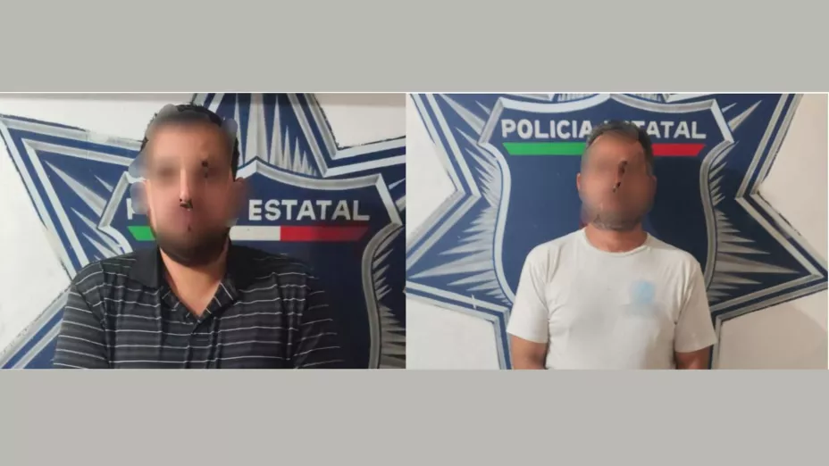 Detienen a dos sujetos por robar una casa en la colonia El Palmito, en Culiacán. .jpg