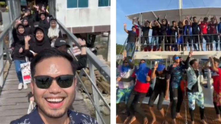 ¡El jefe del año! Se llevó a todos sus colaboradores de vacaciones