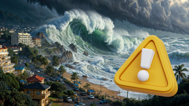 Brutal terremoto podría causar tsunamis de 30 metros