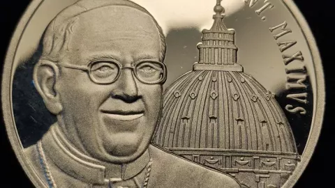 monedas Papa Francisco