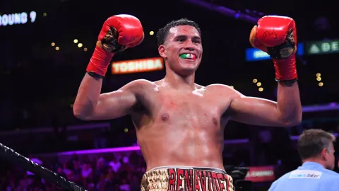 Caleb Plant vs David Benavidez GETTY