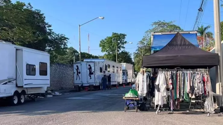 Cierre de calles en Mérida nuevamente por grabaciones de Netflix