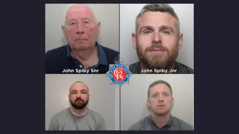 Adulto mayor gana la lotería y es condenado por producir drogas y armas en Inglaterra