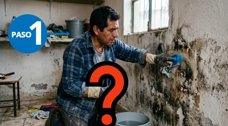 EN UN PASO: así puedes quitar las manchas de humedad de las paredes de tu casa rápido