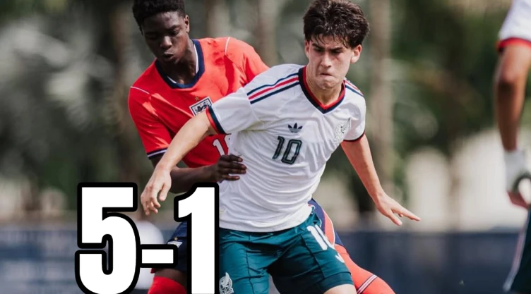 Selección Mexicana es goleada 5-1 y se despide de prestigioso torneo con más descalabros que victorias