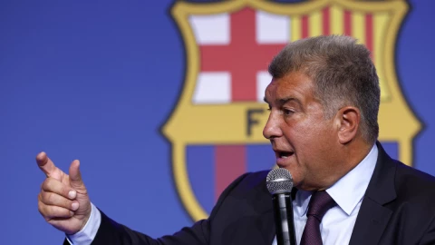 Joan Laporta, presidente del Barcelona