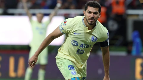 Henry Mart&iacute;n, delantero del Am&eacute;rica