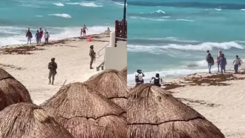 VIDEO En plenas vacaciones; balacera en Quintana Roo deja 3 muertos