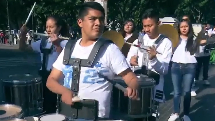 desfile del 20 de noviembre en Puebla