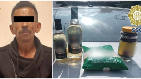 ¡Enfrentando su 15° arresto! Ladrón reincidente roba botellas y café en tiendita de GAM