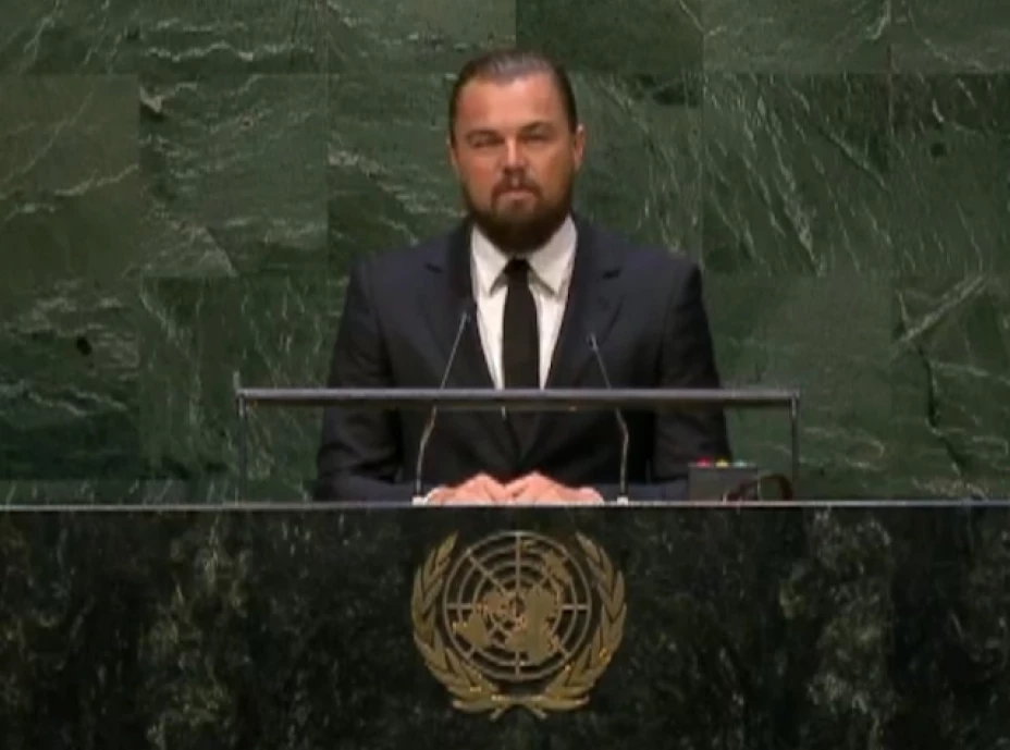 Leonardo DiCaprio inauguró la Cumbre sobre el Clima 2014 de la ONU