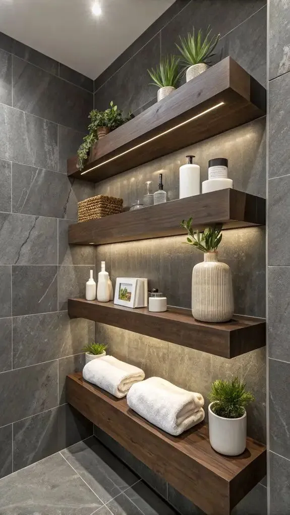 Repisas del baño