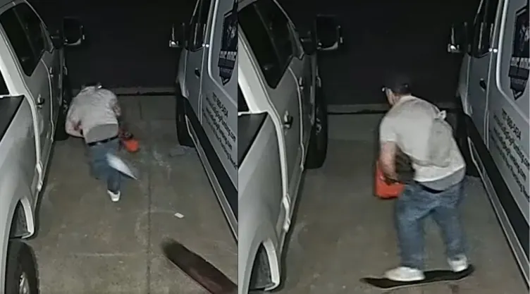 Ladrón cae de una patineta y cámaras de vigilancia ayudan a identificarlo tras robo en California
