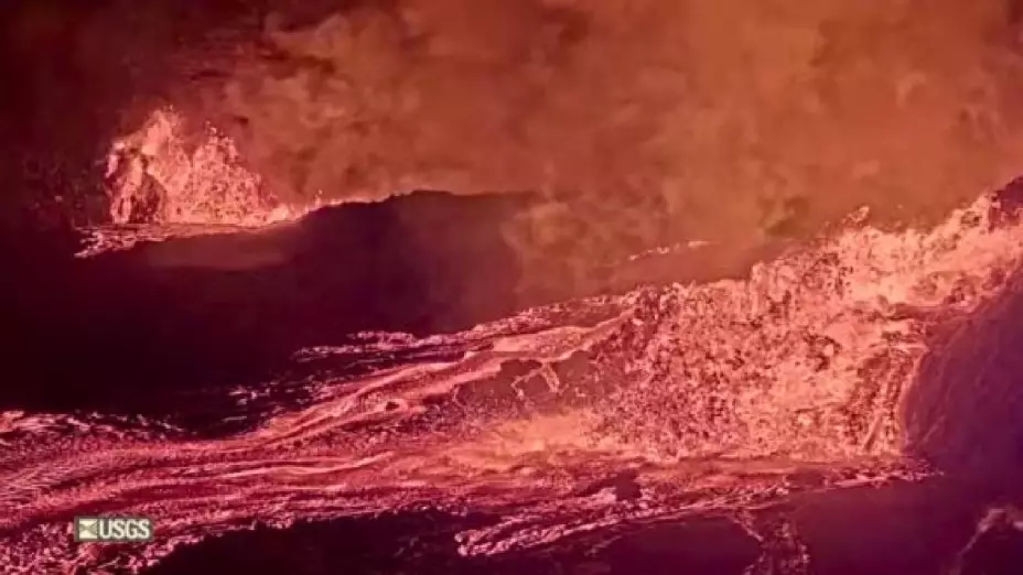 ¡Impactantes imágenes! Así se ve la lava estallando del volcán Kilauea en Hawái tras activarse | VIDEO