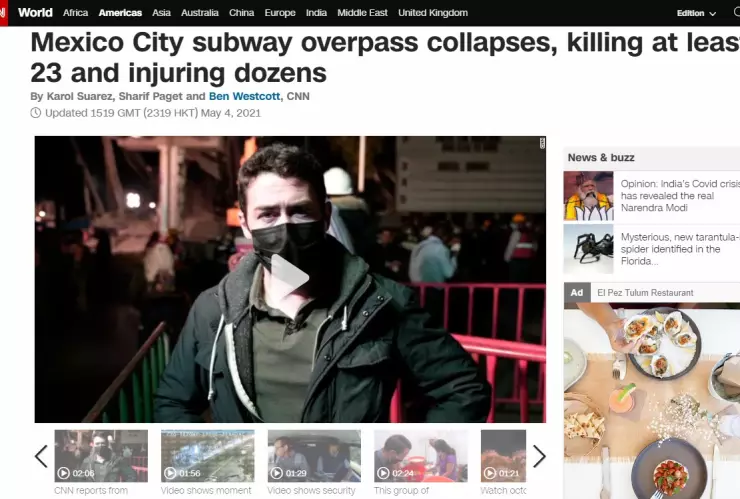 Tragedia en el metro de la CDMX