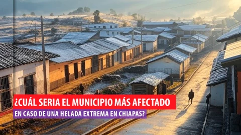 Helada extrema Chiapas