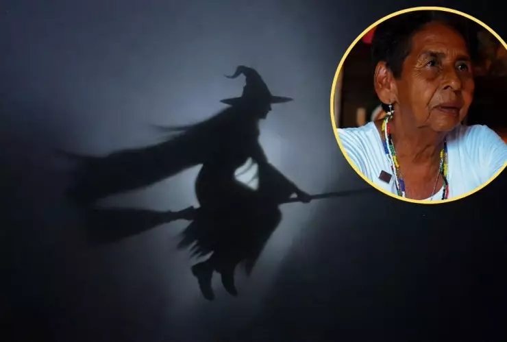 Curandera atrapa a brujas