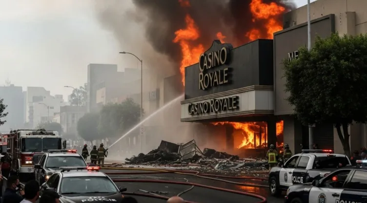 Ataque al Casino Royale en Monterrey, dejó más de 50 muertos. Inteligencia Artificial