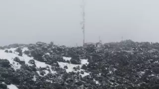 Nevadas en Zacatecas