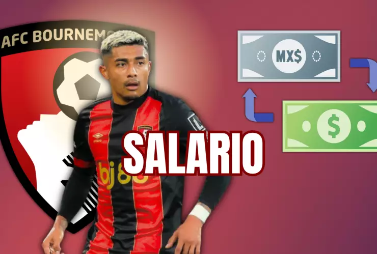 El salario de Julián Araujo en pesos mexicanos