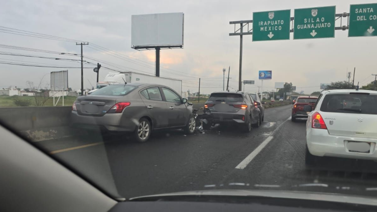 Accidente bulevar Aeropuerto hoy