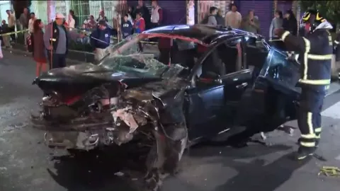 CDMX: Aparatoso choque en la Agrícola Oriental deja 6 personas heridas