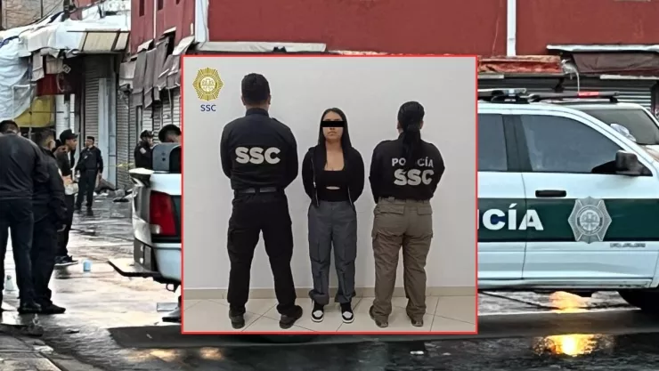 Cae extorsionadora de 25 años, novia de presunto líder de la Antiunión Tepito