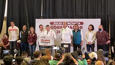 Julio Menchaca Elecciones 2022 Hidalgo