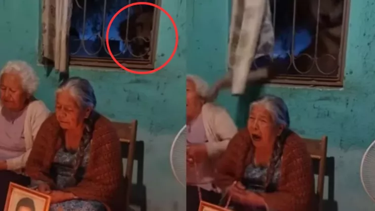 VIDEO | Presunto demonio ataca a abuelitas durante rosario; ¿dónde ocurrió?