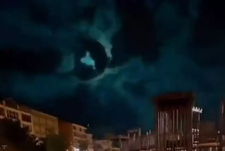 Meteorito en Turquia.