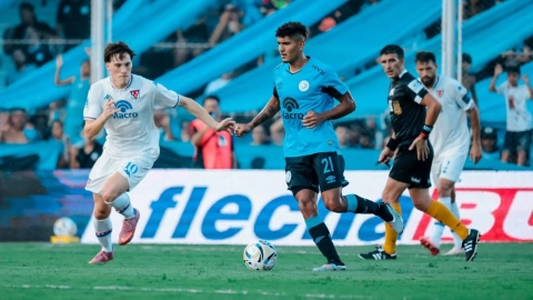 Adrián Sánchez, mediocampista de Belgrano
