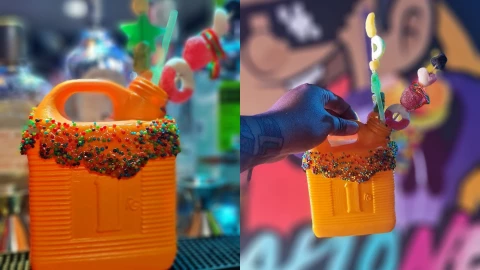 ‘wachicoldrink’ garraf&oacute;n de gasolina