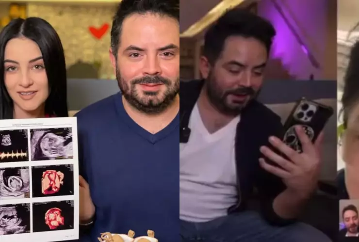 ¿Niño o niña? José Eduardo Derbez y Paola Delay revelan el género de su bebé
