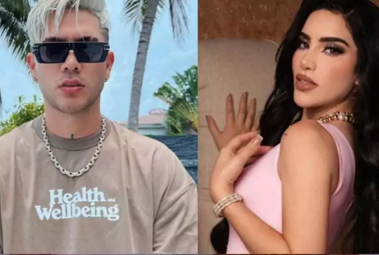 Juan de Dios Pantoja y Kimberly Loaiza