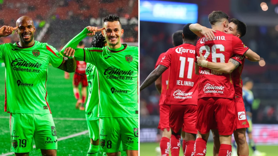 Juárez vs. Toluca diferencia de plantillas