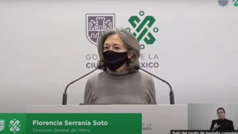 Florencia Serranía Soto, directora del sistema Metro.