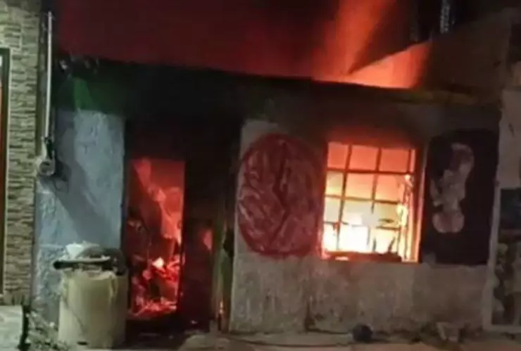 VIDEO_ Fuerte incendio en predio de Progreso sorprende a habitantes