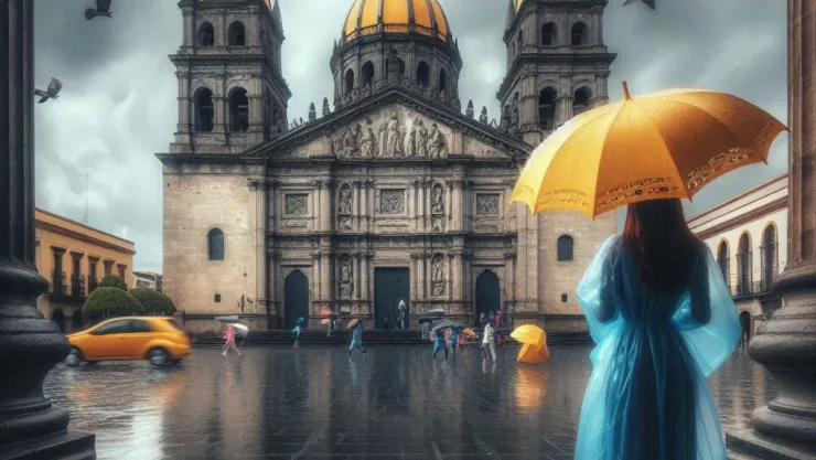 ¡No olvides el paraguas! Para el día de HOY se pronostica una tormenta para Guadalajara a esta hora