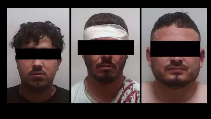 Detenidos en San Luis Río Colorado, Sonora.