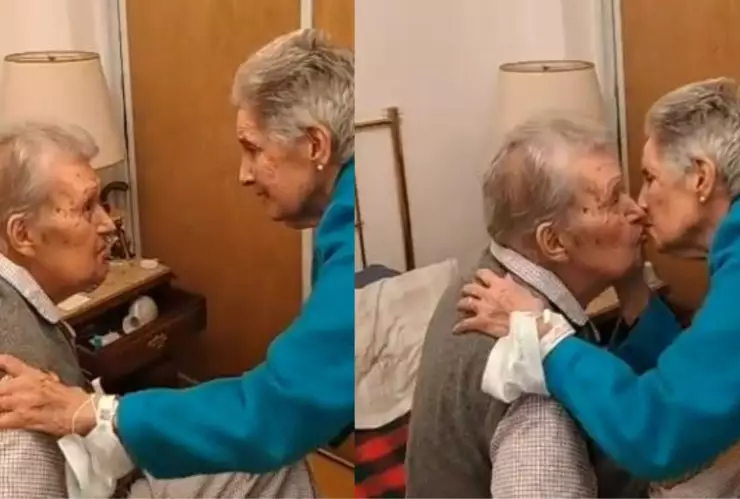 ¿me extrañaste la tierna reacción de unos abuelitos tras no verse una semana por estar en hospital.jpg