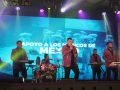 Gran ambiente se vivió durante la presentación.