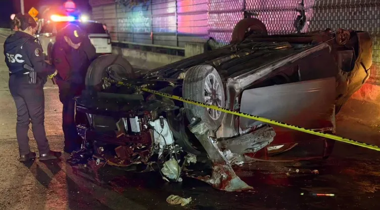 Accidente en Santa Fe: Joven de 21 años arrolla a peatón que esperaba el transporte público