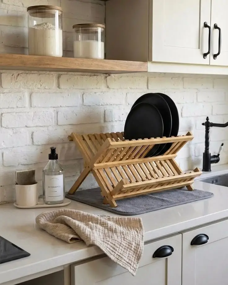 5 opciones para reemplazar el escurridor de platos por soluciones más aesthetic